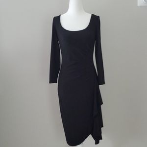 Ralph Lauren Simple Black Long Sleeve Dresd size 2
